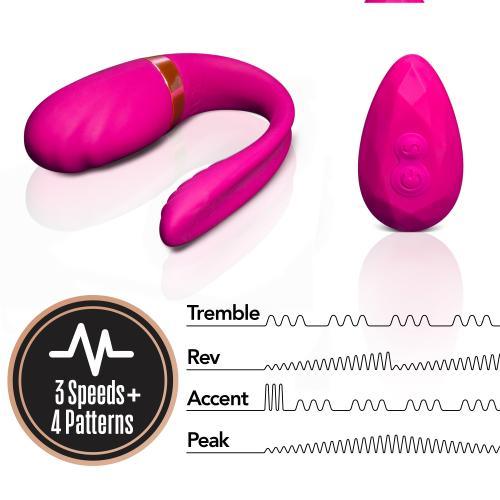 Lush Ava Koppel Vibrator - Roze - PlayForFun