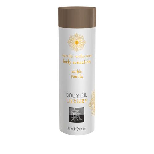 Luxe Eetbare Body Oil - Vanille - PlayForFun