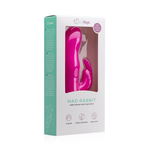 Mad Rabbit Vibrator - Roze - PlayForFun