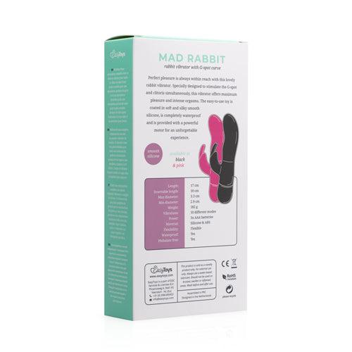 Mad Rabbit Vibrator - Roze - PlayForFun