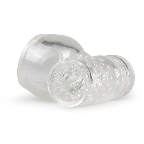 Masturbator Wand Attachment - Clear - PlayForFun