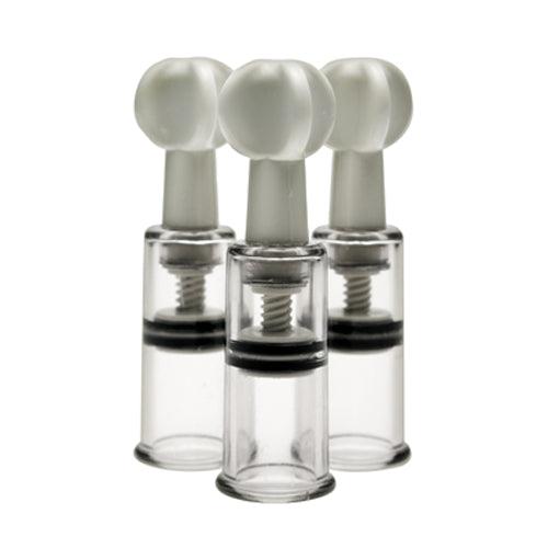 Max Twist Tepels & Clitoris Pompjes - 3 stuks - PlayForFun