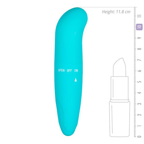 Mini G-spot vibrator - Turquoise - PlayForFun