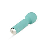 Mini Vibe Wand Vibrator - Aqua - PlayForFun