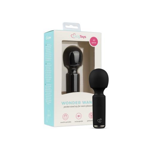 Mini Vibe Wand Vibrator - Zwart - PlayForFun