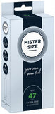 MISTER.SIZE 47 mm Condooms 10 stuks - PlayForFun