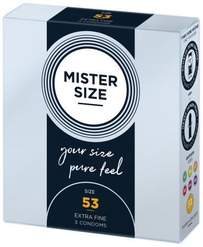 MISTER.SIZE 53 mm Condooms 3 stuks - PlayForFun