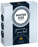 MISTER.SIZE 53 mm Condooms 3 stuks - PlayForFun