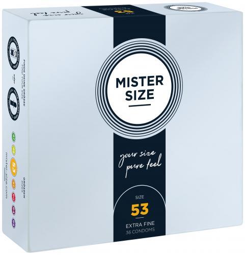 MISTER.SIZE 53 mm Condooms 36 stuks - PlayForFun