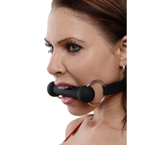 Mr. Ed Lockable SILICONE Horse Bit Gag - PlayForFun