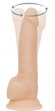 Naked Addiction - Realistische Roterende Dildo Met Afstandsbediening - 18 cm - PlayForFun