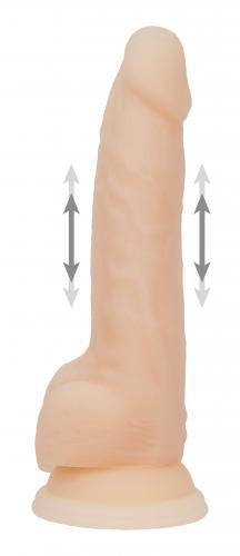 Naked Addiction - Realistische Stotende Dildo met Afstandsbediening - 23 cm - PlayForFun