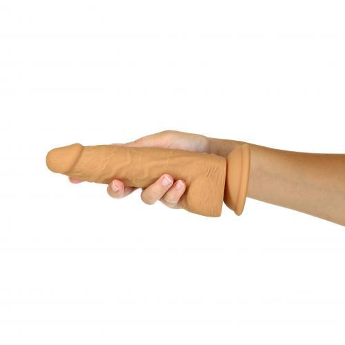 Naked Addiction Roterende & Vibrerende Dildo - 20 cm - PlayForFun