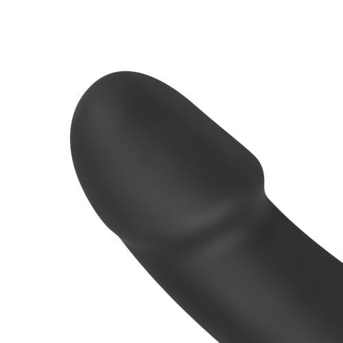 No-Parts - Morgan Strapless Strapon Dildo 22 cm - Zwart - PlayForFun