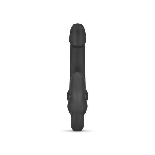 No-Parts - Morgan Strapless Strapon Dildo 22 cm - Zwart - PlayForFun