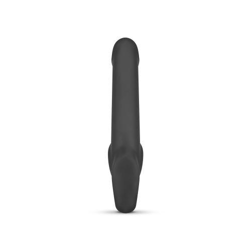 No-Parts - Morgan Strapless Strapon Dildo 22 cm - Zwart - PlayForFun