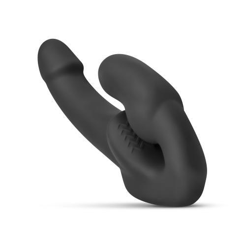 No-Parts - Morgan Strapless Strapon Dildo 22 cm - Zwart - PlayForFun