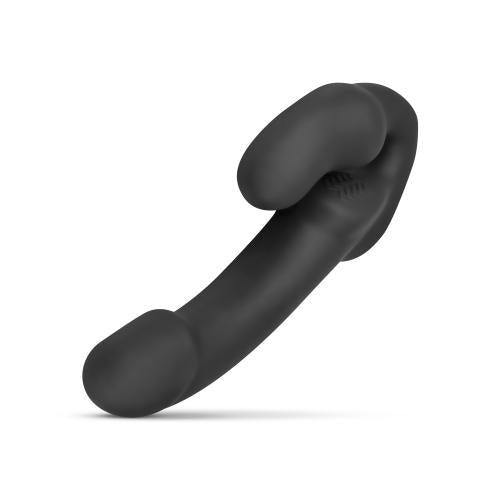 No-Parts - Morgan Strapless Strapon Dildo 22 cm - Zwart - PlayForFun