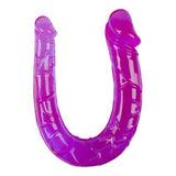 Paarse Dubbel Dildo - PlayForFun