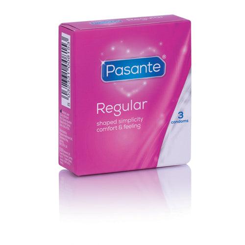 Pasante Regular condoms 3 stuks - PlayForFun