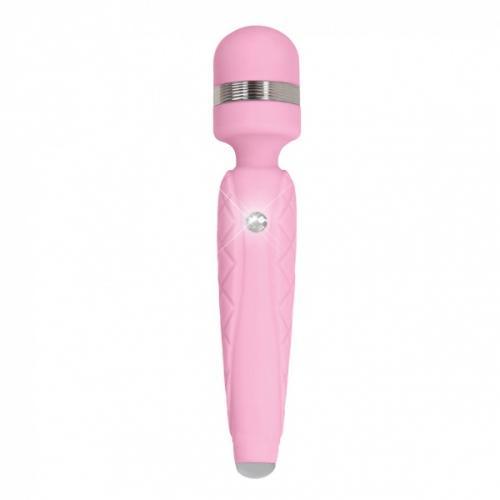 Pillow Talk - Cheeky Wand Vibrator - Roze - PlayForFun