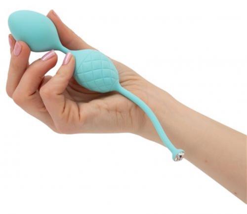 Pillow Talk - Frisky Pleasure Balls - Teal - PlayForFun