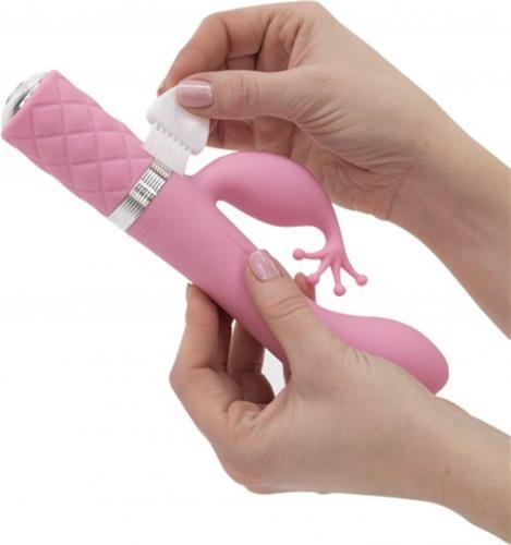 Pillow Talk - Kinky Rabbit & G-Spot Vibrator - Roze - PlayForFun