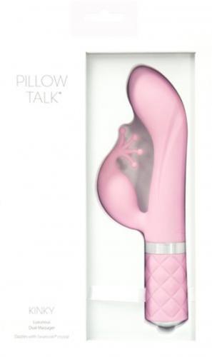 Pillow Talk - Kinky Rabbit & G-Spot Vibrator - Roze - PlayForFun