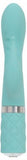 Pillow Talk - Kinky Rabbit & G-Spot Vibrator - Teal - PlayForFun