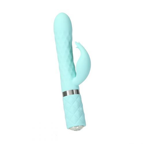 Pillow Talk - Lively Roterende Tarzan Vibrator - Teal - PlayForFun