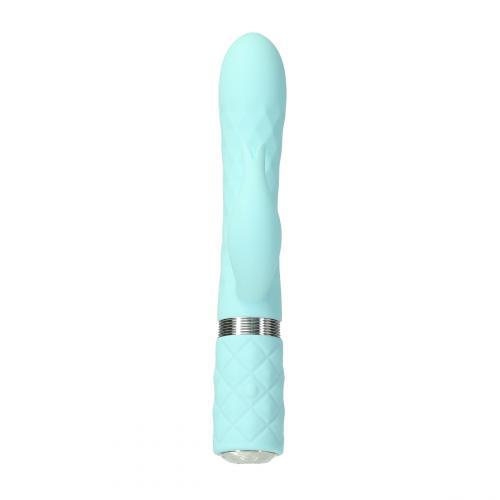 Pillow Talk - Lively Roterende Tarzan Vibrator - Teal - PlayForFun