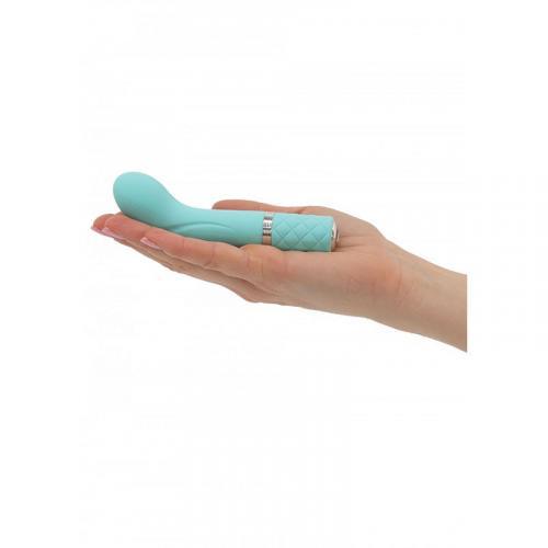 Pillow Talk - Racy Mini G-Spot Vibrator - Teal - PlayForFun