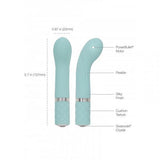 Pillow Talk - Racy Mini G-Spot Vibrator - Teal - PlayForFun