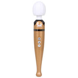 Pixey Deluxe Gold Edition Wand Vibrator - PlayForFun