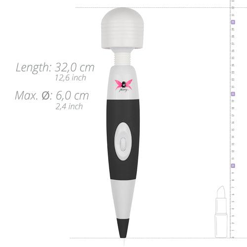 Pixey Wand Vibrator - Zwart - PlayForFun