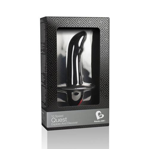 Quest Prostaat Vibrator - Zwart - PlayForFun