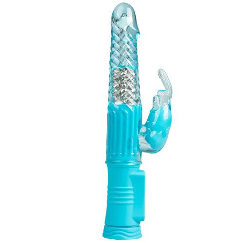 Rabbit Vibrator - Blauw - PlayForFun