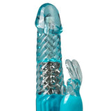 Rabbit Vibrator - Blauw - PlayForFun