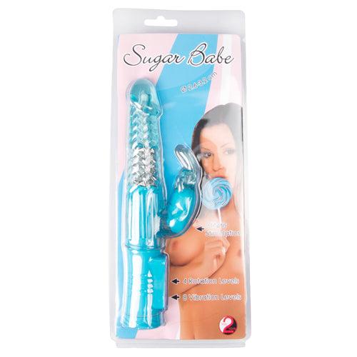 Rabbit Vibrator - Blauw - PlayForFun