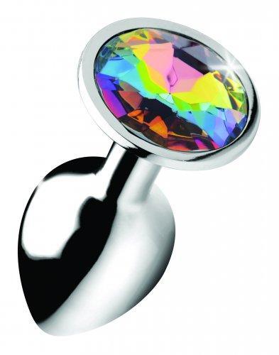 Rainbow Gem Buttplug - Klein - PlayForFun