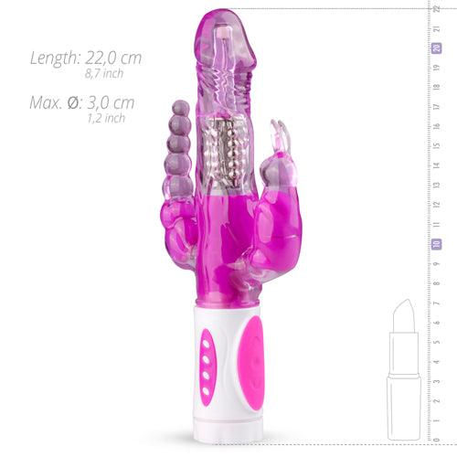 Raving Rabbit Vibrator - Paars - PlayForFun