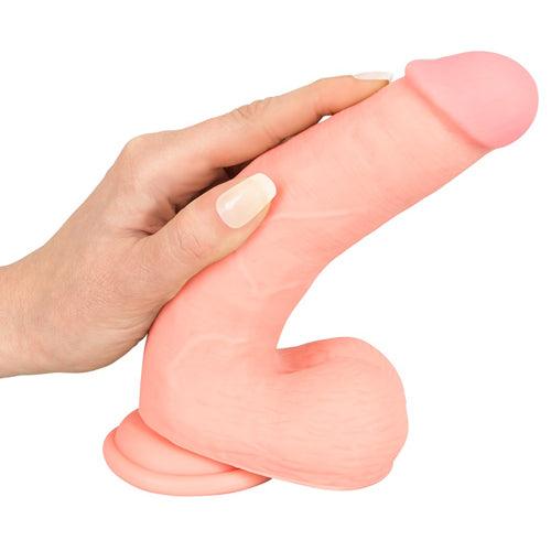 Realistische Dildo Met Bakzak- 20 cm - PlayForFun