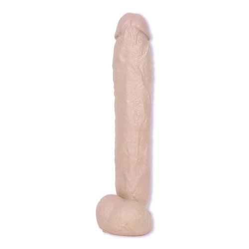 Realistische Dildo Met Balzak - 30,5 cm - PlayForFun