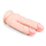 Realistische Dubbele Dildo Met Zuignap - 15 cm - PlayForFun