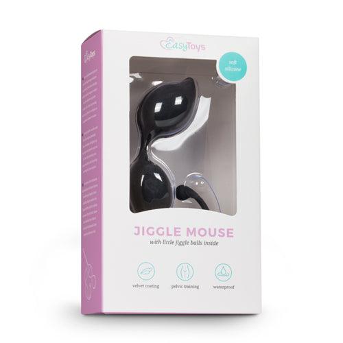 Ronde kegel balletjes - zwart - PlayForFun