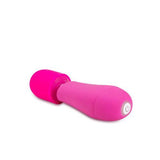 Rose - Petite Wand Vibrator Met Opzetstukken - Roze - PlayForFun
