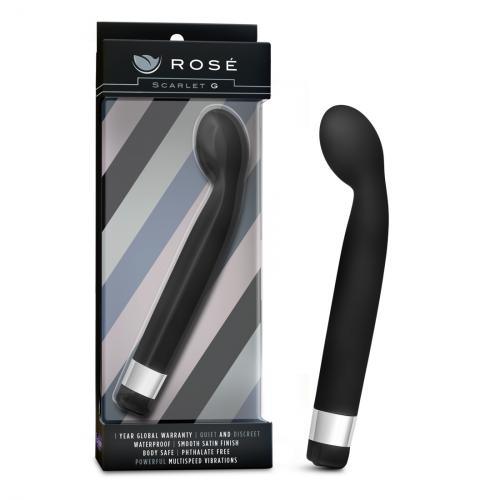 Rose - Scarlet G-spot Vibrator - Zwart - PlayForFun