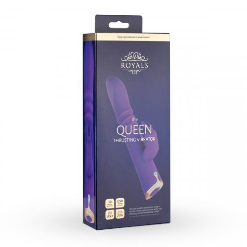 Royals - The Queen Stotende Rabbit vibrator - PlayForFun