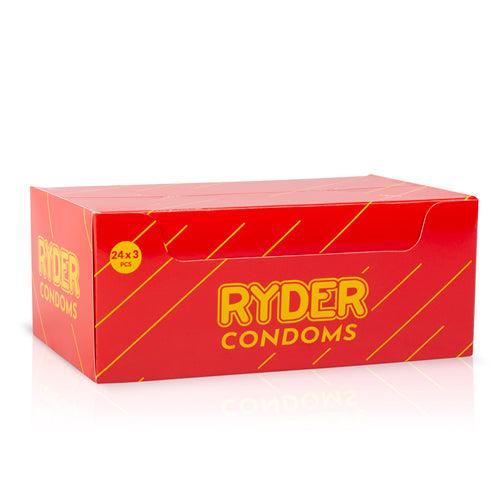 Ryder Condooms - 24 x 3 Stuks - PlayForFun