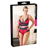 Satijnen Lingerie Set Met Kant - PlayForFun